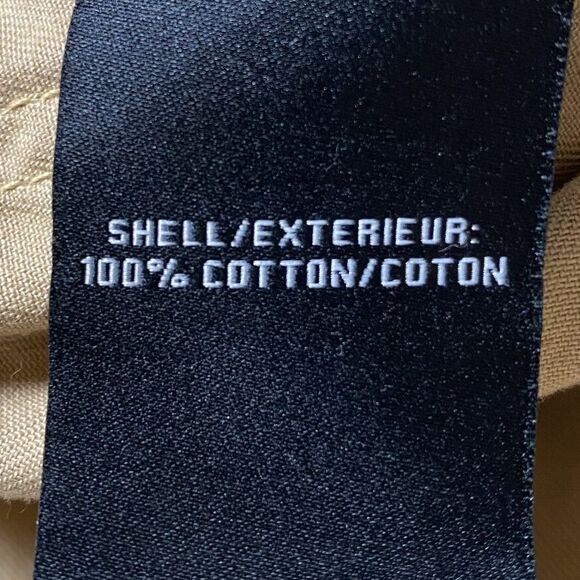 Anthropologie Bagatelle Sz S Cropped Utility Jacket Khaki Pockets Drawstring - Picture 10 of 13